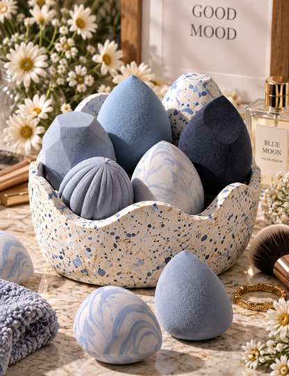 Blue Stone Artisan Makeup Sponge Set