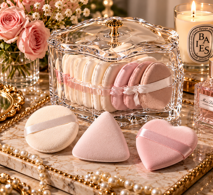 Crystal Vanity Powder Puff Collection